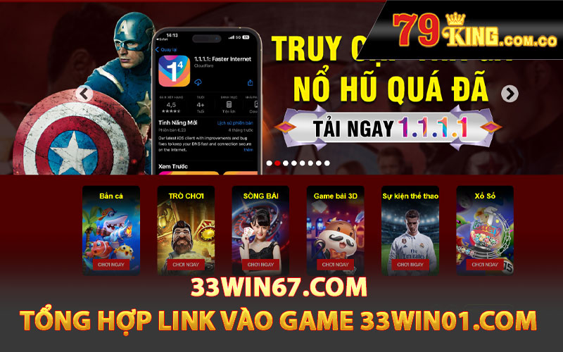 33Win67.com | Tổng Hợp Link Vào Game 33Win01.com 3 Link 33win67
